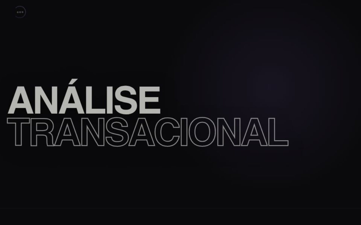 Análise Transacional Workshop Online  Tratamento das Dependências